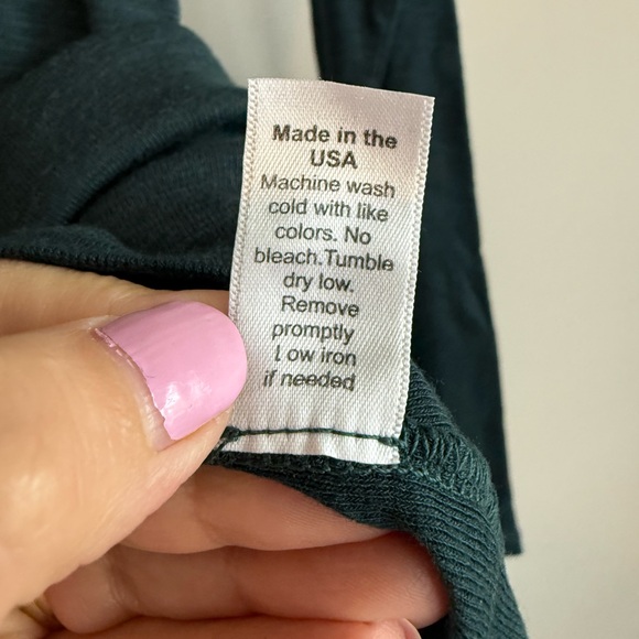 Michael Stars Green Long Sleeve Top - Picture 11 of 11